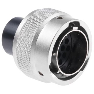 Souriau Sunbank by Eaton Aluminium Straight 19 Way Cable MIL Spec Circular Connector Male Contacts Shell Size 14 UT0W