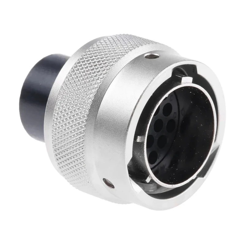 Souriau Sunbank by Eaton Aluminium Straight 19 Way Cable MIL Spec Circular Connector Male Contacts Shell Size 14 UT0W