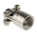 Souriau Sunbank by Eaton UTO Cable Clamp Natural Thermoplastic Material 750VAC UT010AC