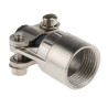 Souriau Sunbank by Eaton UTO Cable Clamp Natural Thermoplastic Material 750VAC UT010AC