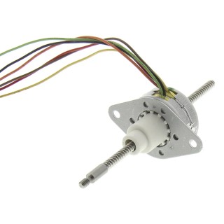 Portescap Electrical Linear Actuator 8.9N Force 48mm Stroke Stepper Motor 26DBM20B2U-L