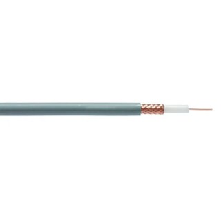 Belden 443945 Series RG59 Coaxial SDI Cable, 20AWG, 75 Ω, 5.9mm Diameter, 100 m Length, Grey, Unterminated RG59