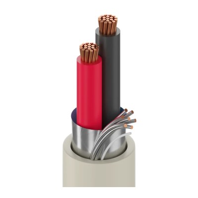 Belden Control Cable 2 Cores 1.31mm² 16 AWG Screened 300V Grey Polypropylene Sheath 100 m 4200FE.00100