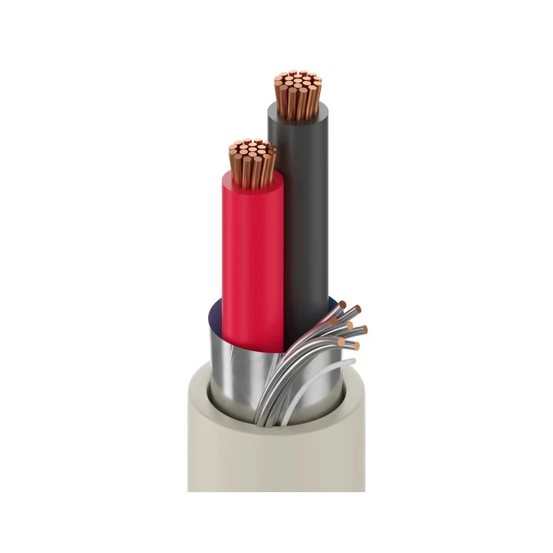 Belden Control Cable 2 Cores 1.31mm² 16 AWG Screened 300V Grey Polypropylene Sheath 100 m 4200FE.00100