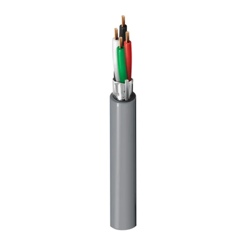 Belden Screened Control Cable, 4 Cores, 0.33mm² 22 AWG, Grey Polypropylene Sheath, 300V, 152m Length 5502FE.00152