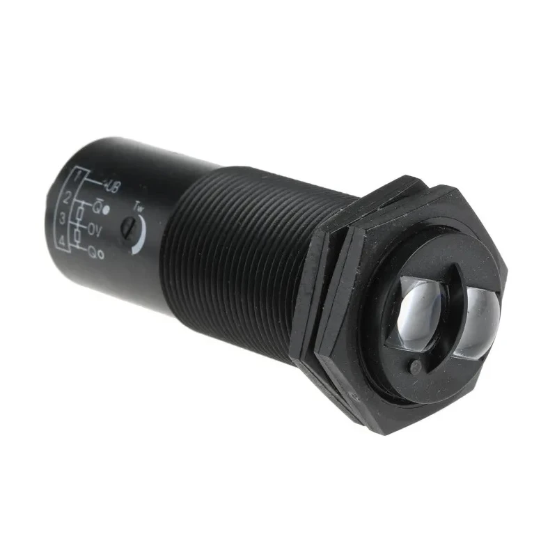 Pepperl + Fuchs Diffuse Photoelectric Sensor Barrel, 100 mm to 2.5 m Detection Range, PNP Output, IP67 GLV30-8-2500/47/73C