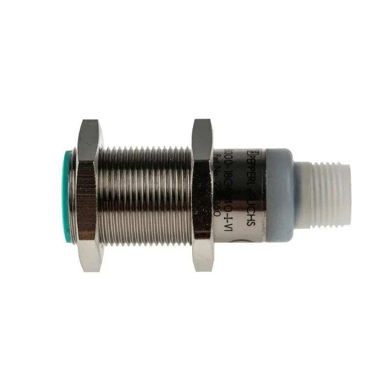 Pepperl + Fuchs Threaded Barrel Ultrasonic Proximity Sensor M18 x 1 300 mm 20mA 4 to 20 mA 30V UB300-18GM40-I-V1