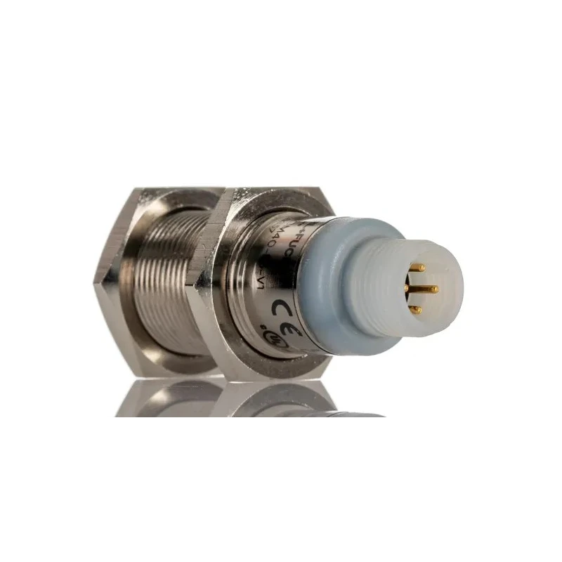 Pepperl + Fuchs Threaded Barrel Ultrasonic Proximity Sensor M18 x 1 300 mm 200mA PNP 3V 30 V dc UB300-18GM40-E5-V1