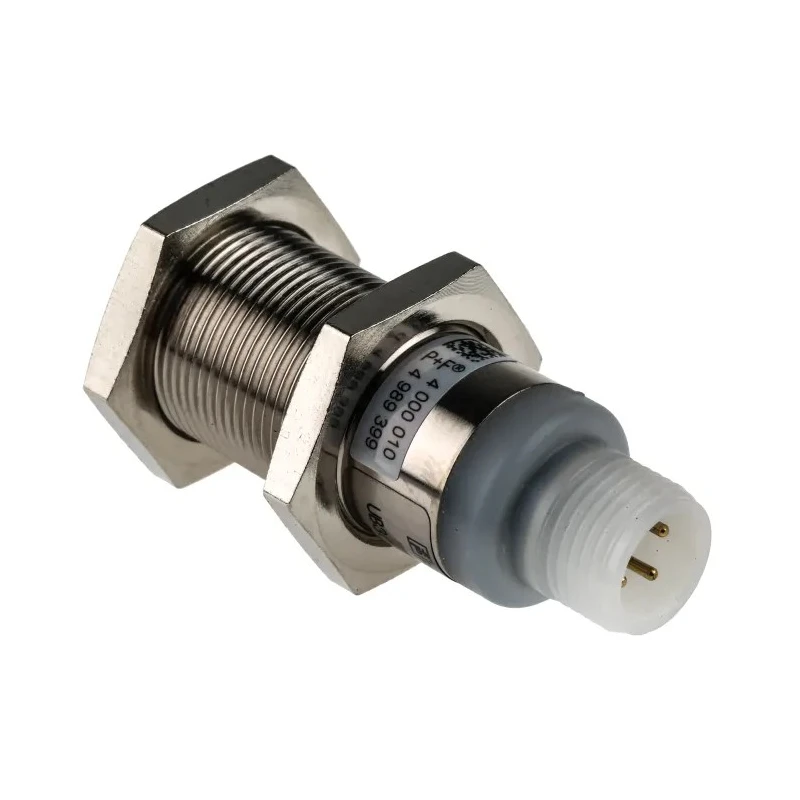 Pepperl + Fuchs Threaded Barrel Ultrasonic Proximity Sensor M18 x 1 300 mm 20mA 4 to 20 mA 30V UB300-18GM40-I-V1