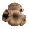 RS PRO Bronze Threaded Single Check Valve 2 in, 20 bar 510-3738