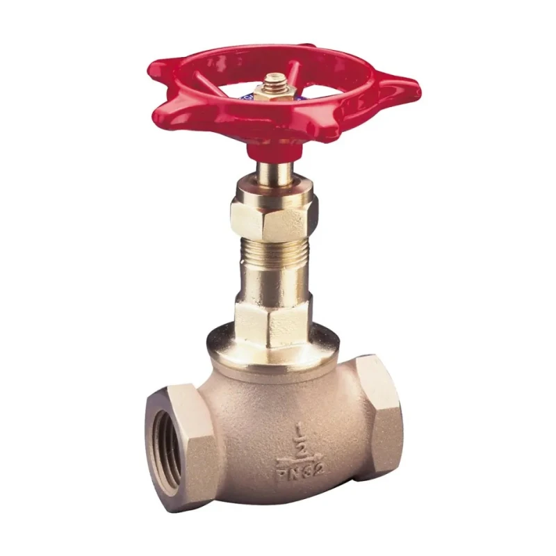 Pegler Yorkshire Bronze Globe Valve 1.5 in, 32 Bar, Cast Iron Handle 110011