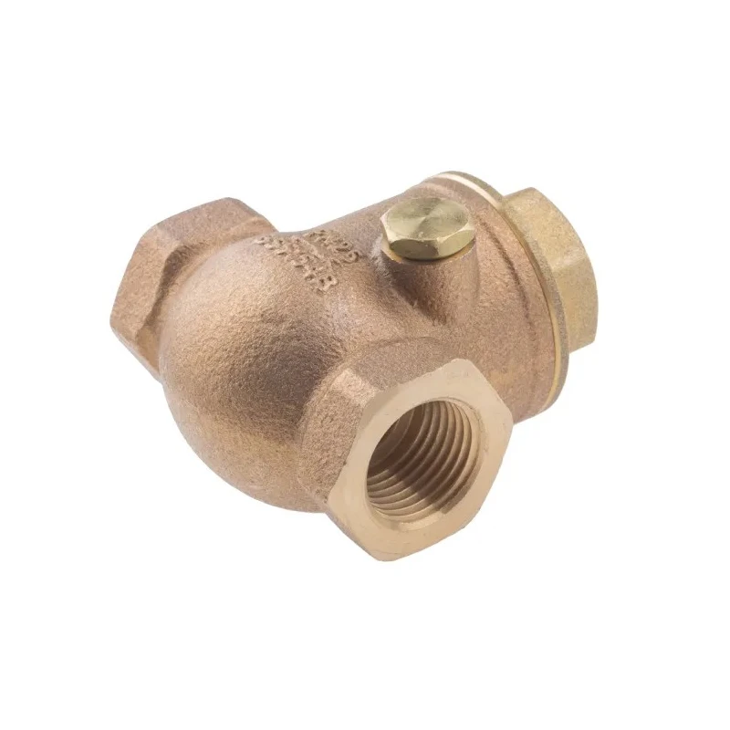 RS PRO Bronze Threaded Single Check Valve 1/2 in, 20 bar 510-3722