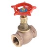 Pegler Yorkshire Bronze Globe Valve 3/4 Inch Threaded Female Port Cast Iron Handle Maximum Operating Pressure 32 bar 110008