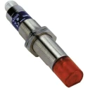 Pepperl + Fuchs Retroreflective Photoelectric Sensor, Barrel Style, Push Pull Output, 3.5 m Detection VL18-54-MS/40A/118/128