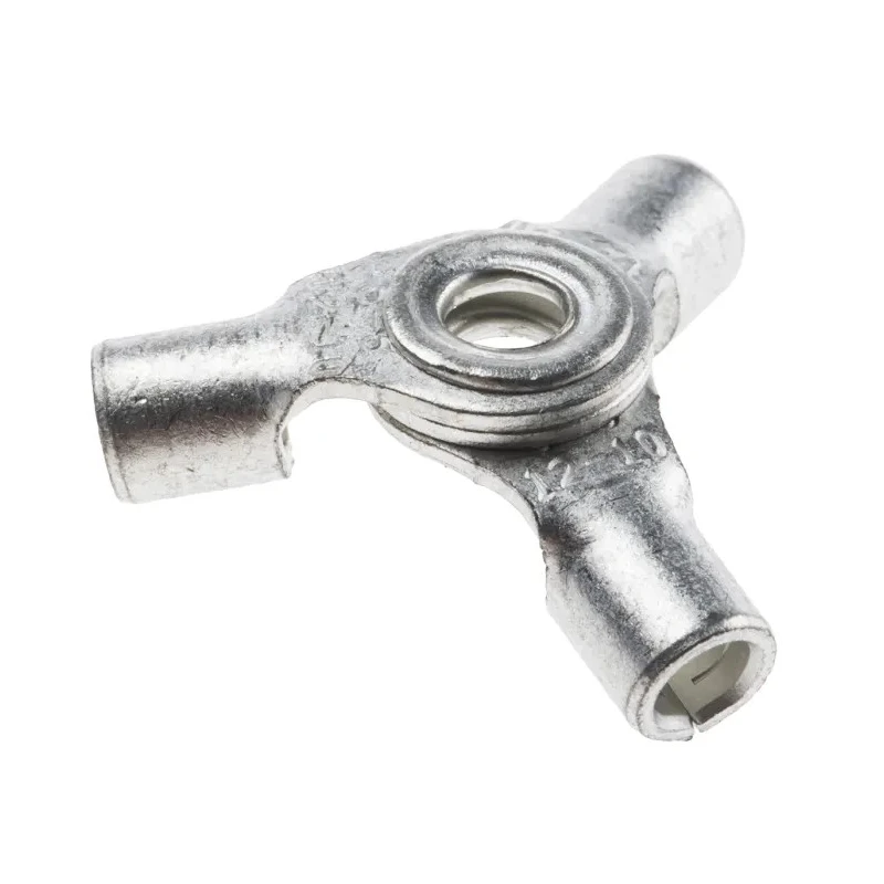RS PRO Uninsulated Ring Terminal 4 mm Stud Size 12 AWG to 10 AWG Wire Size Grey 510-4949