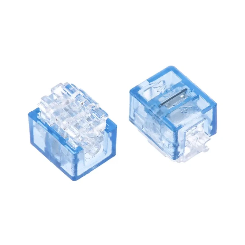 RS PRO Insulated Tap Splice Connector Blue White 22 AWG 12.5mm Length 9.2mm Diameter 510-4797