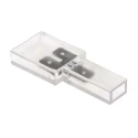 RS PRO Transparent Insulated Male Spade Connector Crimp Termination 6.35 x 0.8 mm Tab Size 510-4731
