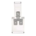 RS PRO Transparent Insulated Male Spade Connector Crimp Termination 6.35 x 0.8 mm Tab Size 510-4731