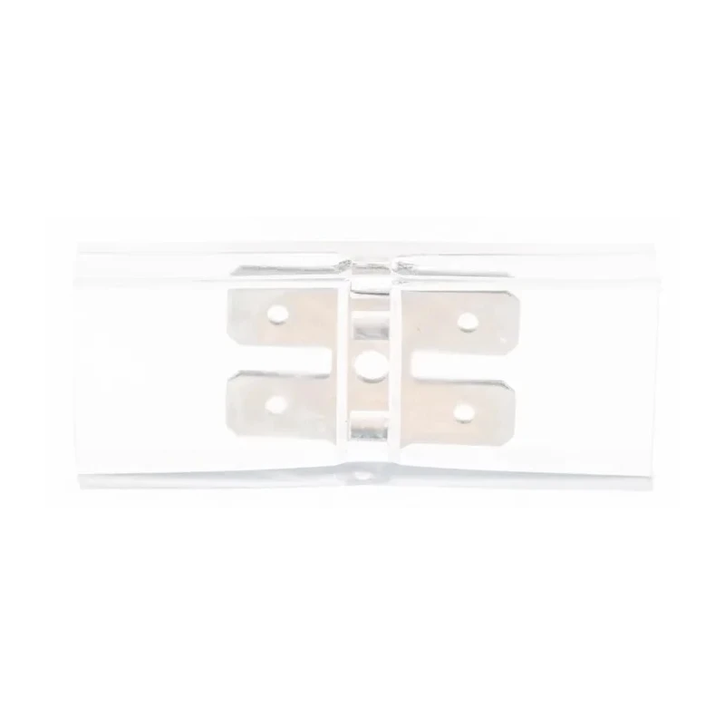RS PRO Transparent Insulated Male Spade Connector, Crimp Termination, 6.35 x 0.8 mm Tab Size 510-4747