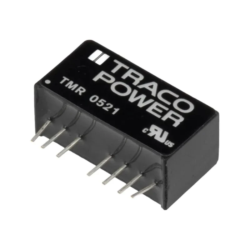 TRACOPOWER Dual Output 2W Regulated Isolated DC-DC Converter, 5V dc/200 mA, 9V dc/4.5V Input, Through Hole, SIP TMR 0521