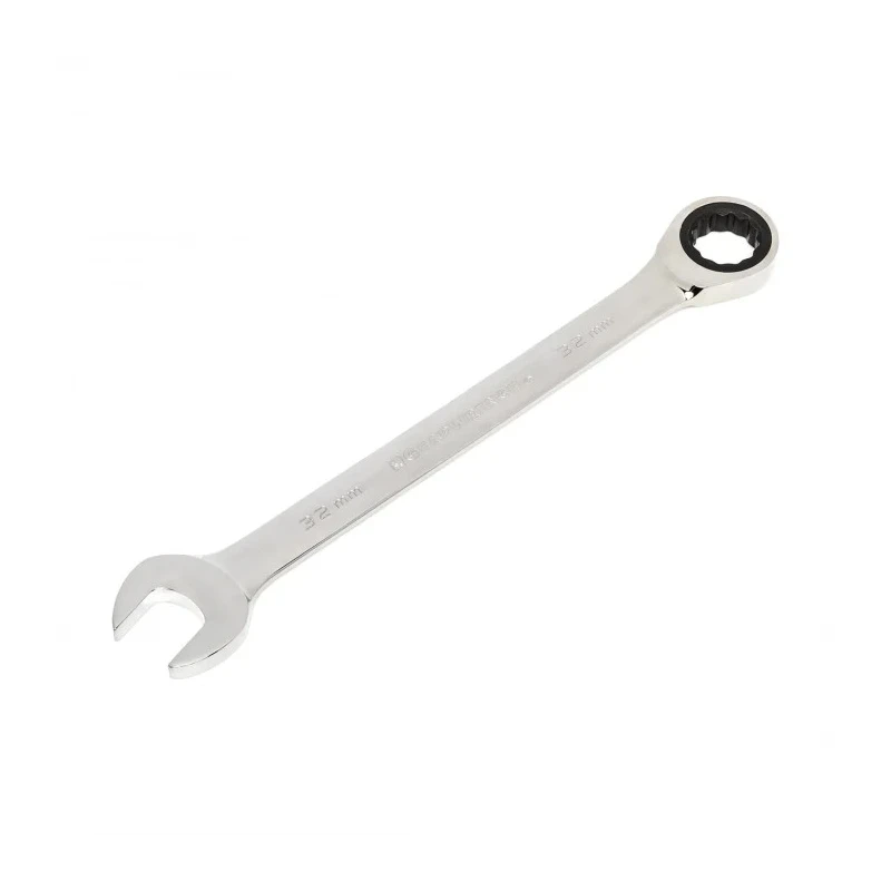 GearWrench Combination Ratchet Spanner Nickel Chrome Plated 426 mm Overall 32 mm 9132