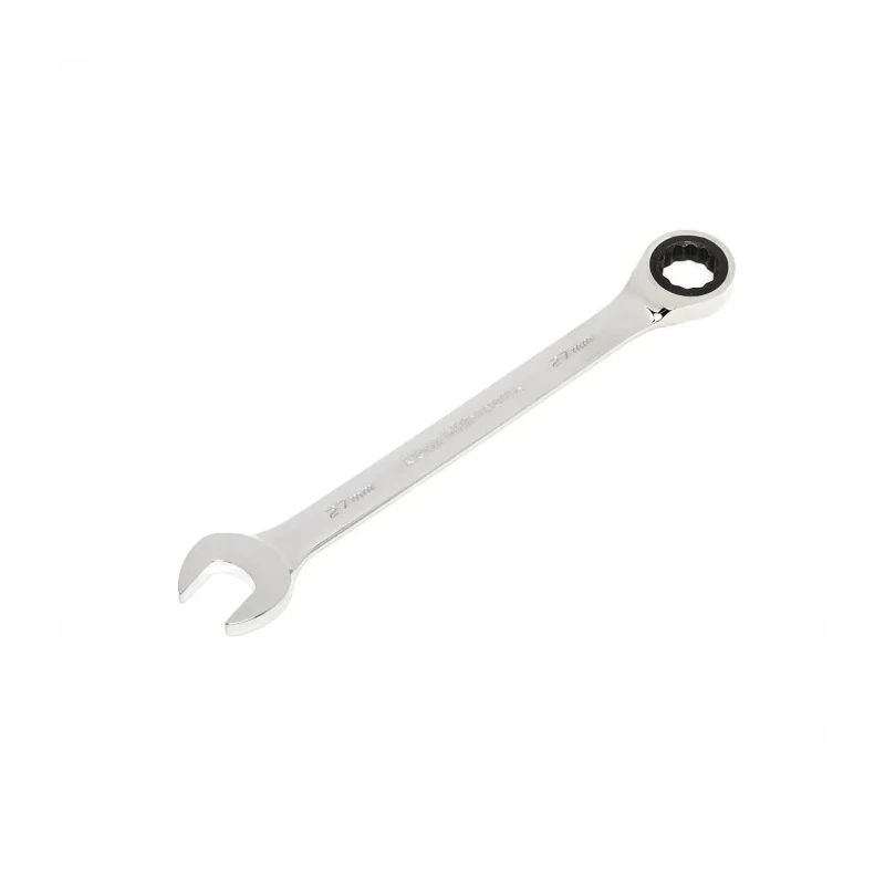 GearWrench Combination Ratchet Spanner Nickel Chrome Plated 359mm Overall 27 mm 9127D