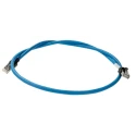 Omron Cat6 Shielded Screened Low Smoke Zero Halogen Ethernet Cable 8 Core Blue 1 m 