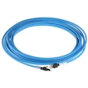 Omron XS6 Cat6a Ethernet Cable 8 Core Shielded Screened Low Smoke Zero Halogen Blue, 10 m 