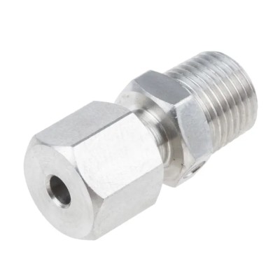 RS PRO Compression Fitting for Use with Thermocouple or PRT Probe, RoHS Compliant Standard 123-5562