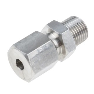 RS PRO Compression Fitting for Use with Thermocouple or PRT Probe RoHS Compliant Standard 123-5558