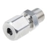 RS PRO Stainless Steel Male NPT Thread Compression Fitting for Thermocouple or PRT Probe RoHS Compliant 123-5564