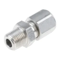 RS PRO Stainless Steel Male NPT Thread Compression Fitting for Thermocouple or PRT Probe RoHS Compliant 123-5564