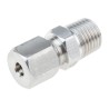 RS PRO Compression Fitting for Use with Thermocouple or PRT Probe, RoHS Compliant Standard 123-5571