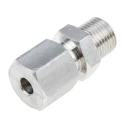 RS PRO Compression Fitting for Use with Thermocouple or PRT Probe, RoHS Compliant Standard 123-5563
