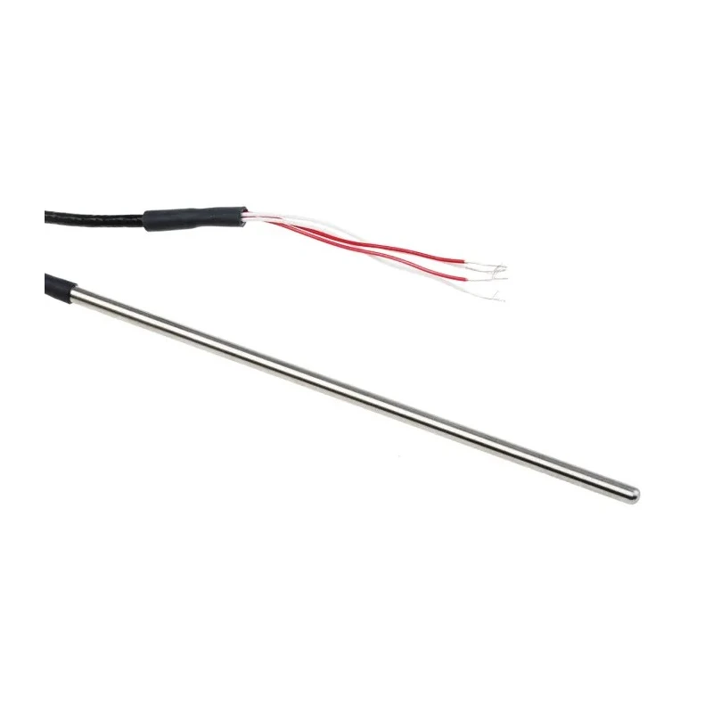 RS PRO PT100 RTD Sensor 4 mm Diameter, 150 mm Length, 4 Wire, Class B Accuracy, Stainless Steel Probe, 250 °C Max PT100
