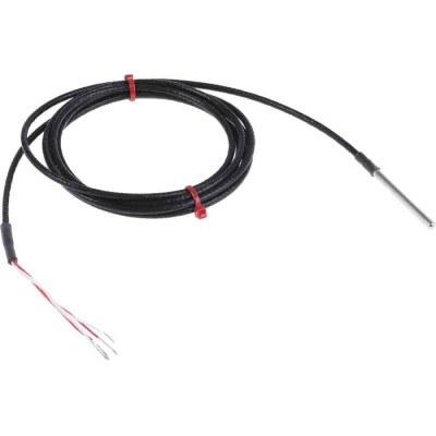 RS PRO PT100 RTD Sensor 4 mm Diameter, 50 mm Length, 4 Wire, Class B Accuracy, Max 250 °C PT100