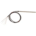 RS PRO PT100 RTD Sensor 4.5 mm Diameter, 25 mm Length, 4 Wire, Class B Accuracy, Stainless Steel Probe, 2m Cable Length PT100