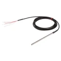 RS PRO PT100 RTD Sensor Stainless Steel Probe 4.5 mm Dia, 125 mm Long, 4 Wire, Class B Accuracy, 250 °C Max PT100