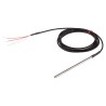 RS PRO PT100 RTD Sensor Stainless Steel Probe 4.5 mm Dia, 125 mm Long, 4 Wire, Class B Accuracy, 250 °C Max PT100