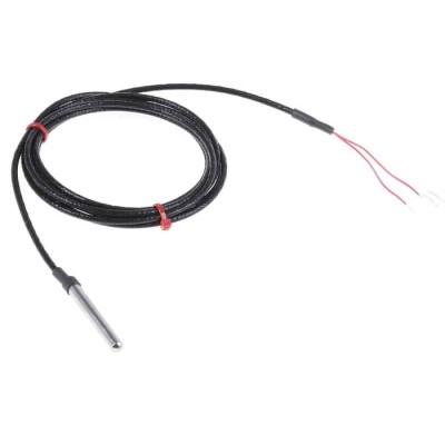 RS PRO PT100 RTD Sensor 6 mm Diameter, 50 mm Length, 4 Wire, Class B Accuracy, 250°C Max PT100