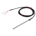 RS PRO PT100 RTD Sensor 6 mm Diameter, 125 mm Length, 4 Wire, Class B Accuracy, 250 °C Maximum Temperature PT100
