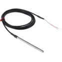 RS PRO PT100 RTD Sensor 6 mm Diameter, 100 mm Length, 4 Wire, Class B Accuracy, 250 °C Maximum Temperature PT100
