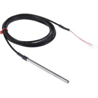 RS PRO PT100 RTD Sensor 6 mm Diameter, 100 mm Length, 4 Wire, Class B Accuracy, 250 °C Maximum Temperature PT100