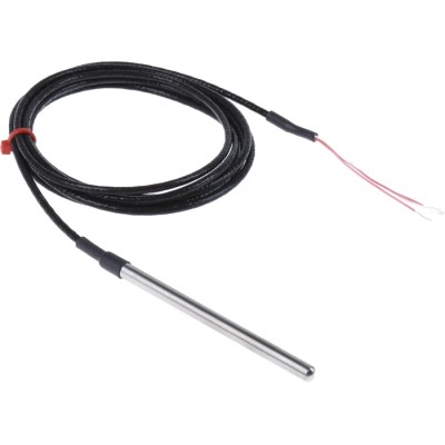 RS PRO PT100 RTD Sensor 6 mm Diameter, 100 mm Length, 4 Wire, Class B Accuracy, 250 °C Maximum Temperature PT100