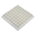 SPREADFAST Universal Square Ceramic Heatsink, Pin Fin Series, 10 mm Height, 12.35 mm Length, 12.35 mm Width SF-CHS-121210P
