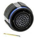 Amphenol Limited MIL Spec Circular Connector TV Copper Alloy Straight 37 Way Cable Mount Plug 400, 500V TV06RW-15-35SN(W52)