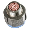 Amphenol Limited MIL Spec Circular Connector Copper Alloy Straight 22-Way Cable Mount Plug Green Zinc TV06RW-13-35SN(W52)