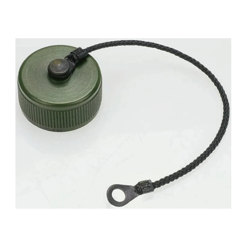Amphenol Limited 418 MIL-DTL-38999 Female Dust Cap Shell Size 11 Zinc Cobalt over Nickel Finish 418-6033-11R0501-04