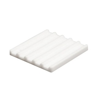 SPREADFAST Universal Square Ceramic Finned Heatsink 25 mm Length 25 mm Width 2.5 mm Height SF-CHS-252503F