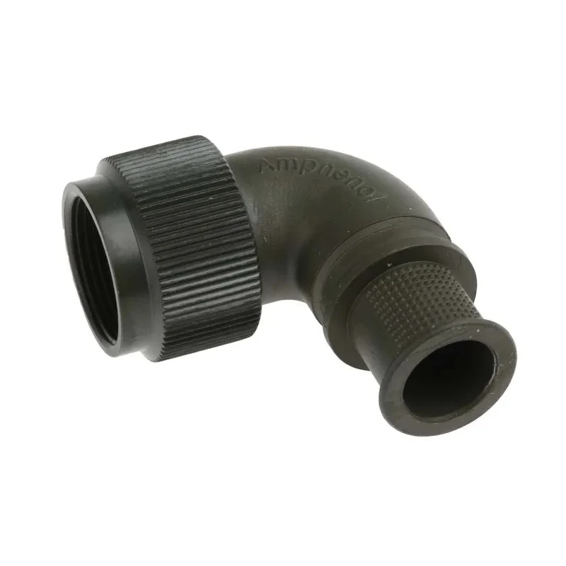 Amphenol Limited Circular Connector Backshell 5003 Series Size 13 Right Angle Female Aluminium AIA-5003-13-00-90-10-AA-04